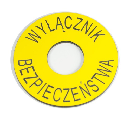 WYŁACZNIK BEZPIECZEŃSTWA 65 MM int-671
