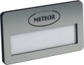 identyfikator  karteczką osobowy personalny z okienkiem front z laminatu grawerskiego srebrnego grawerowany 70x37 mm jona 0003